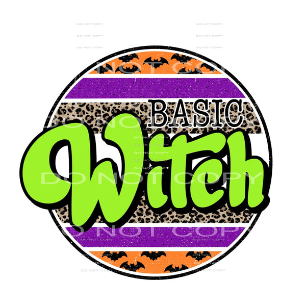 basic witch #7551 Sublimation transfers - Heat Transfer