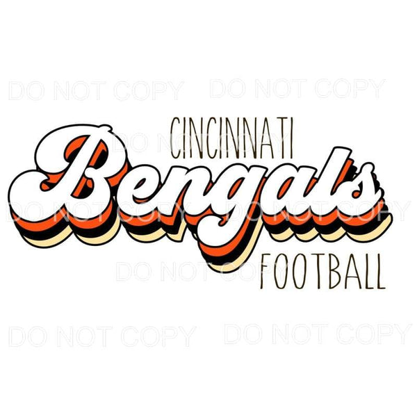 Bengals Football # Sublimation transfers - Heat Transfer