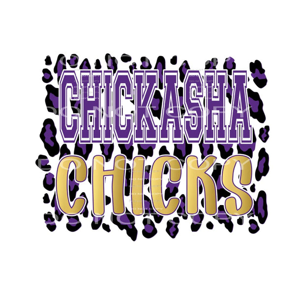 Chickasha Chicks #8285 Sublimation transfers - Heat Transfer