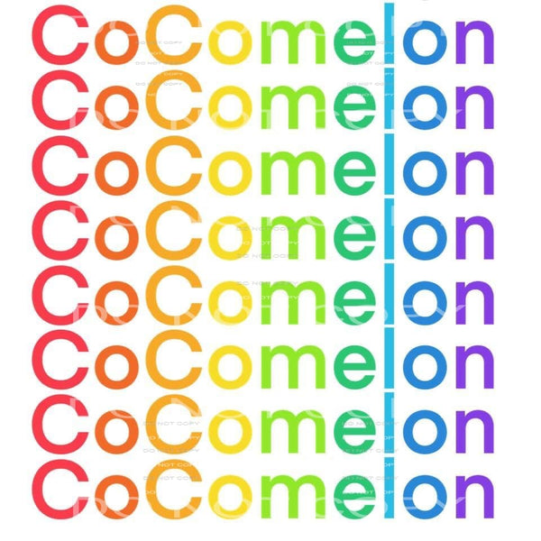 cocomelon #6010 Sublimation transfers - Heat Transfer