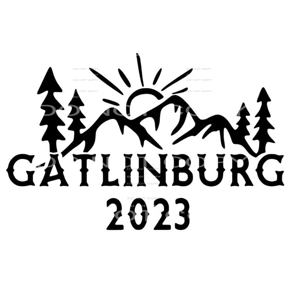 Gatlinburg tennessee # 7733 Sublimation transfers - Heat