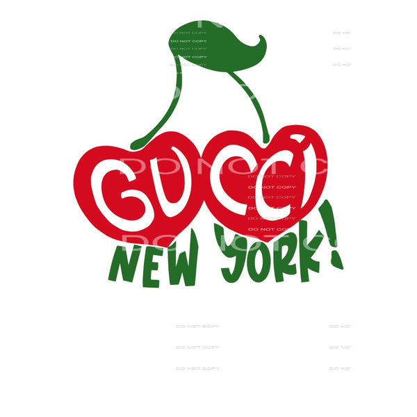 Gucci New York # 8011 Sublimation transfers - Heat Transfer