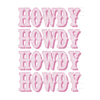 howdy pink # 9996 Sublimation transfers - Heat Transfer