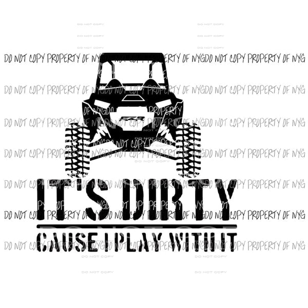 Its dirty cause i play with it RZR polaris Sublimation transfers Heat Transfer