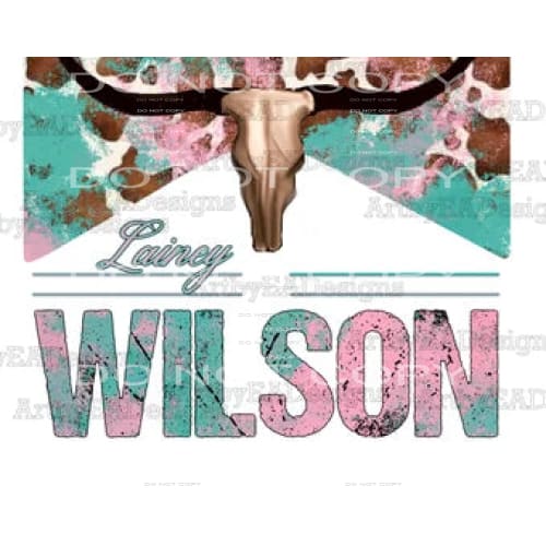 Lainey Wilson - yellowstone # 132 Sublimation transfers -