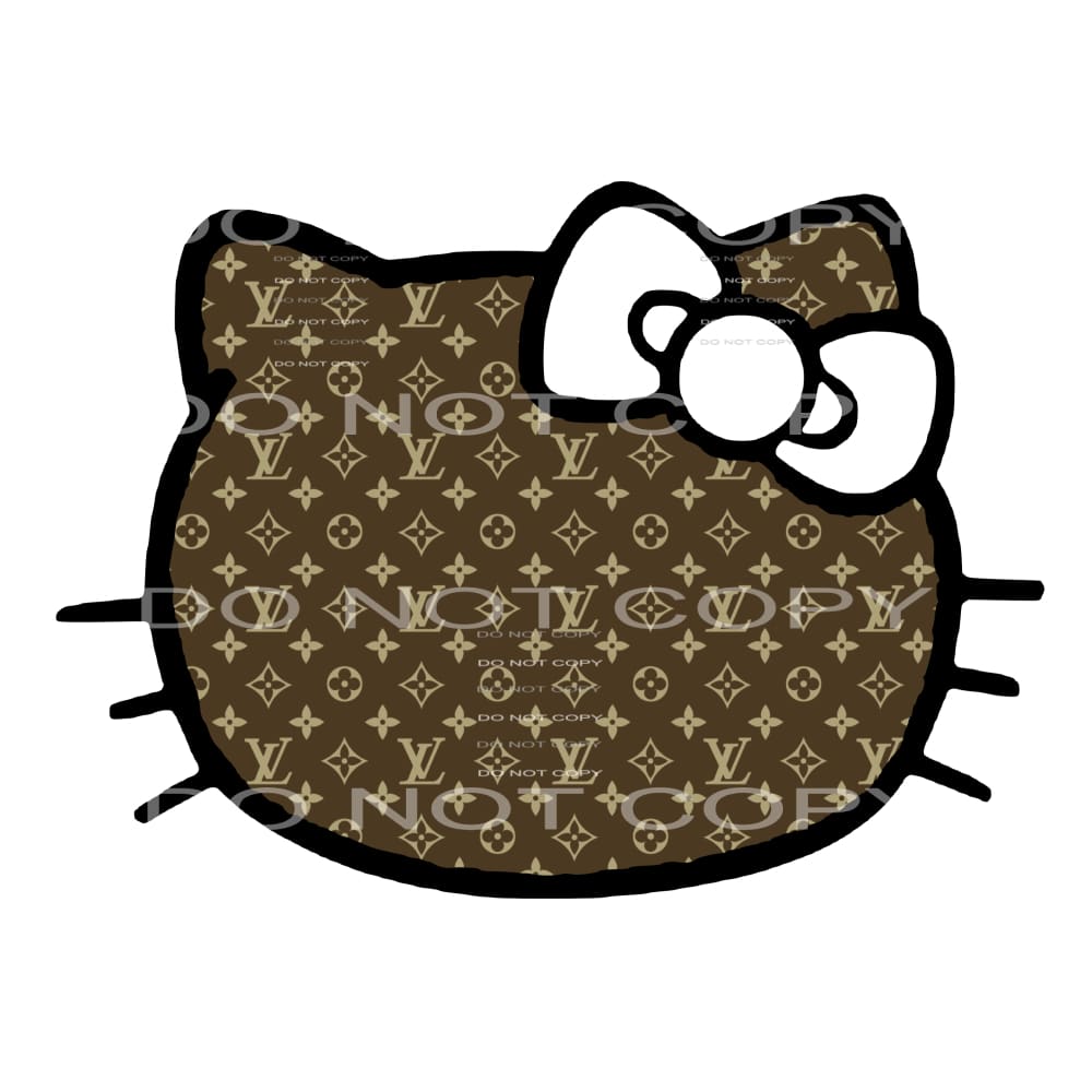 Hello Kitty/LV Stickers