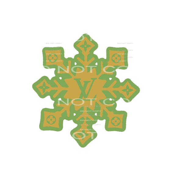LV snowflake # 2281 Sublimation transfers - Heat Transfer