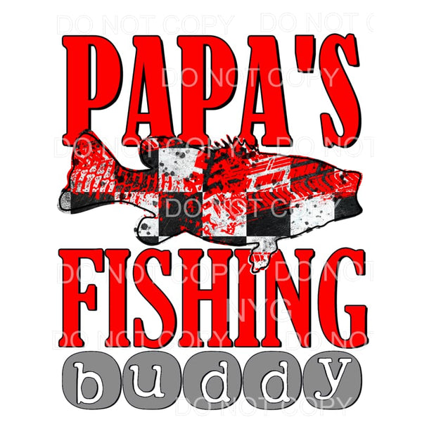 Papa’s Fishing Buddy #4 Sublimation transfers - Heat 
