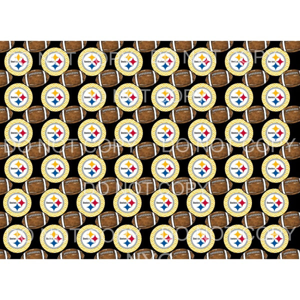 Pittsburgh Steelers Football Sheet #2 Sublimation transfers 