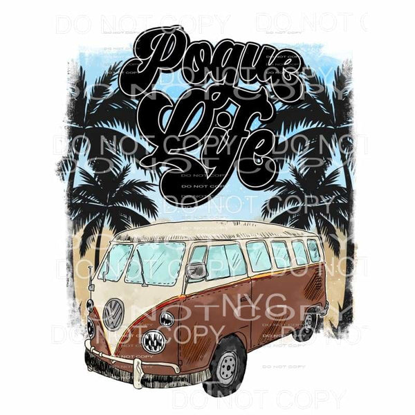 Pogue Life Volkswagen VW Bus Outer Banks NC Beach Summer 
