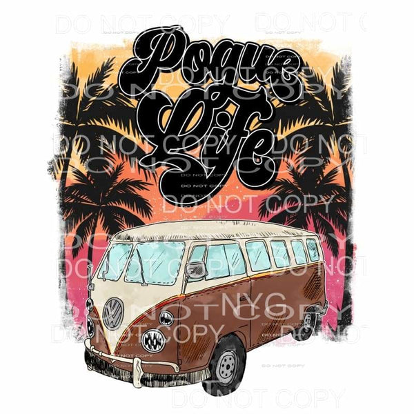 Pogue Life Volkswagen VW Bus Outer Banks NC Beach Summer 
