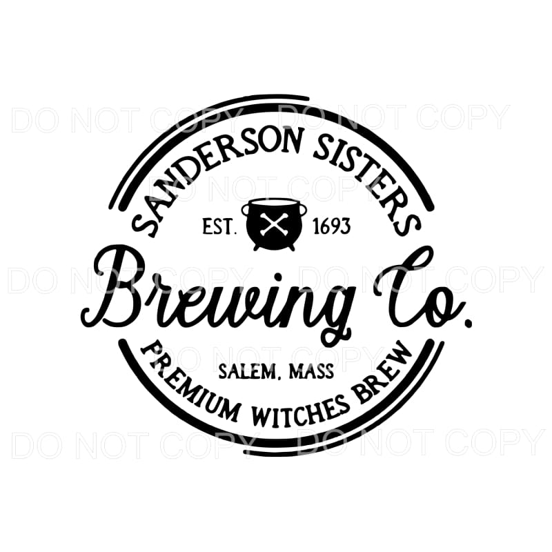 martodesigns Sanderson Sisters Brewing Co Premium Witches