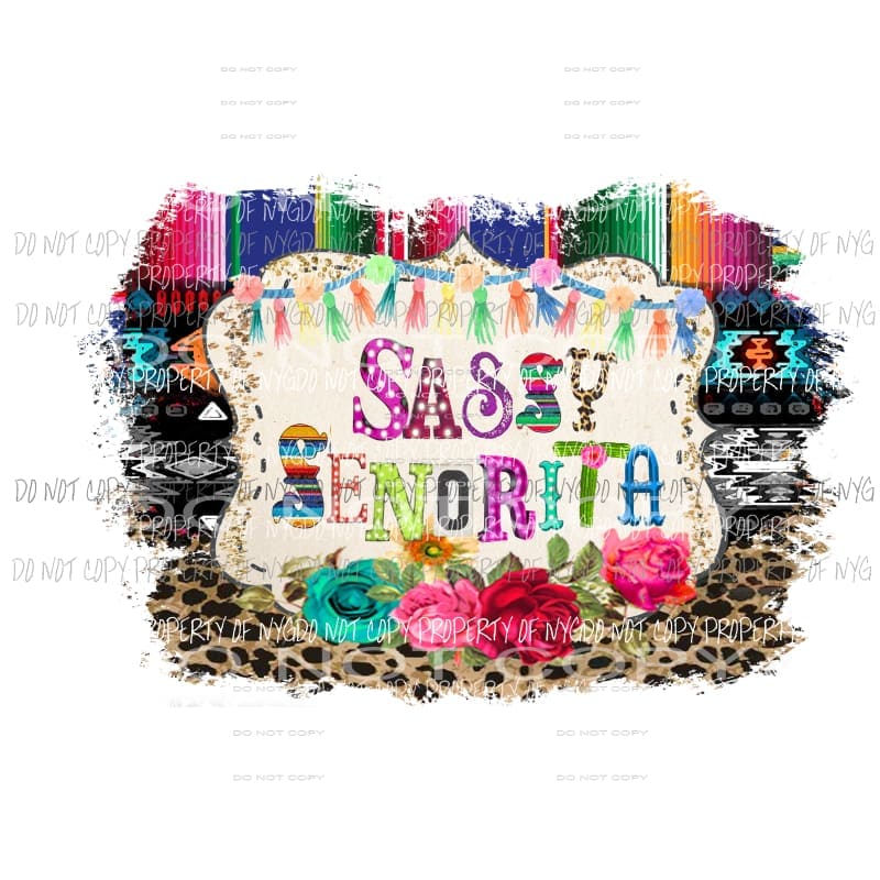 martodesigns - Sassy Senorita Sublimation transfers