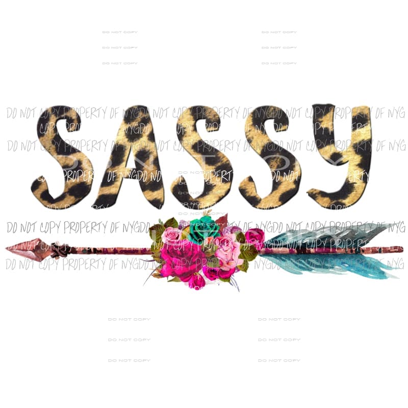 Martodesigns Sassy Sublimation Transfer