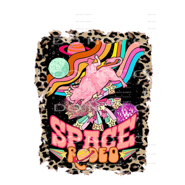 Space Rodeo # 8821 sublimation transfers - Heat Transfer