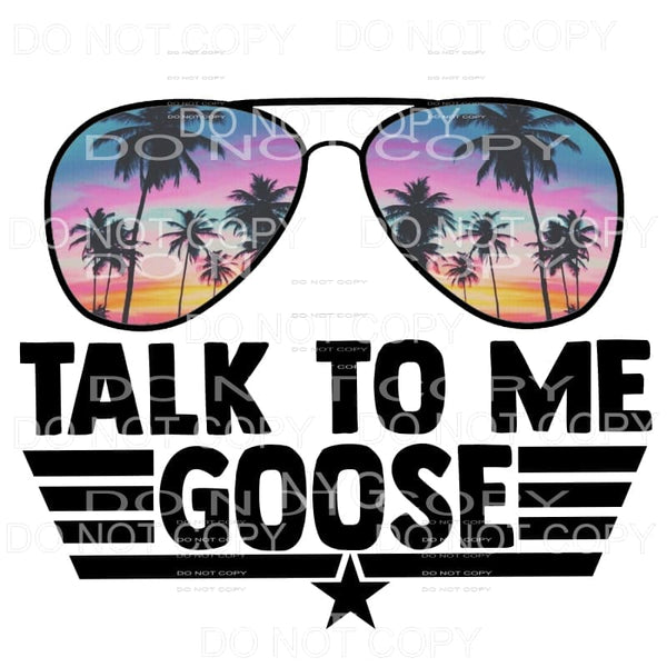 Talk To Me Goose #5 non distressed tropical trees 