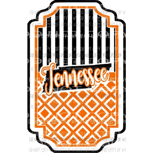 Tennessee 1 Sublimation transfers Heat Transfer