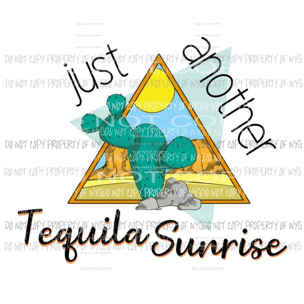 tequila sunrise sublimation transfer Heat Transfer