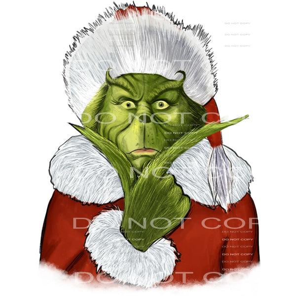 The Grinch #7542 Sublimation transfers - Heat Transfer