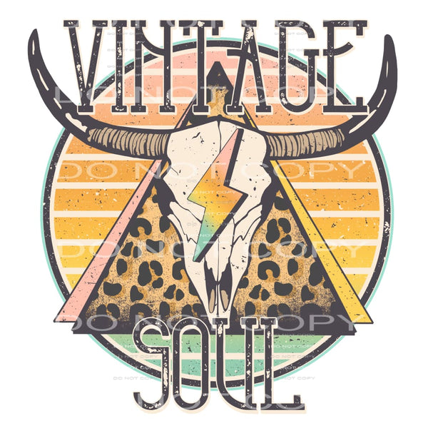 vintage soul #6509 Sublimation transfers - Heat Transfer