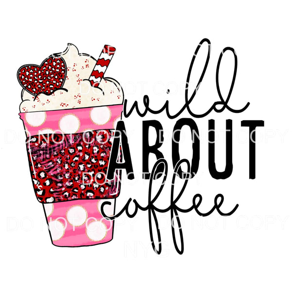 Wild About Coffee Pink White Polka Dots Leopard Cup 