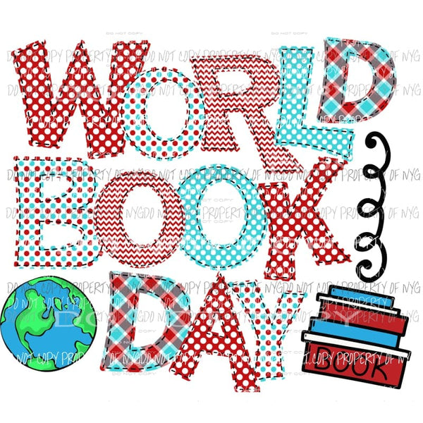 World Book Day #1 Dr Seuss Sublimation transfers Heat Transfer