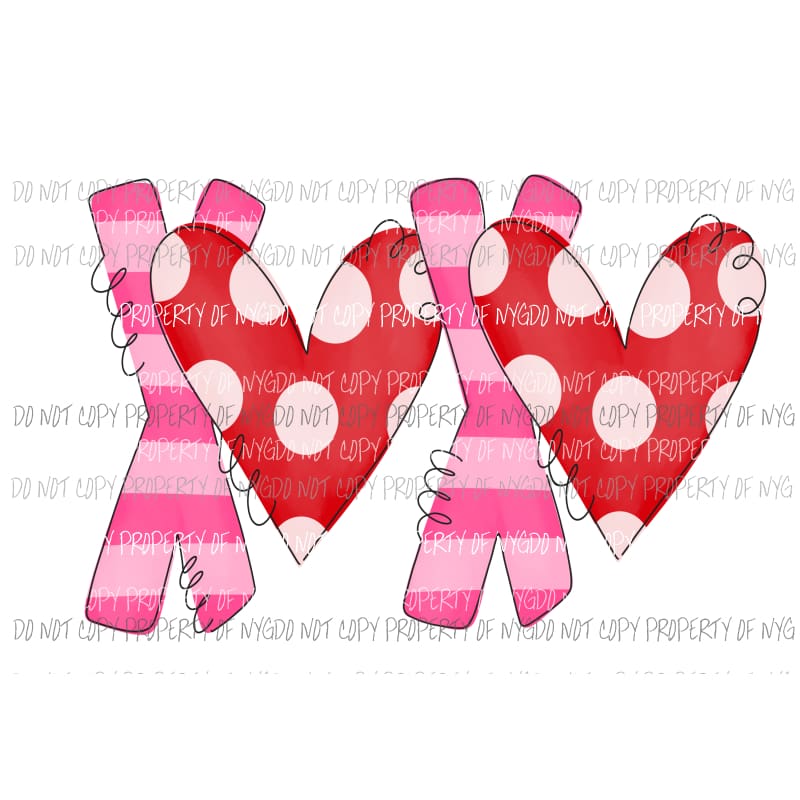 Valentines Day Sublimation Transfers 