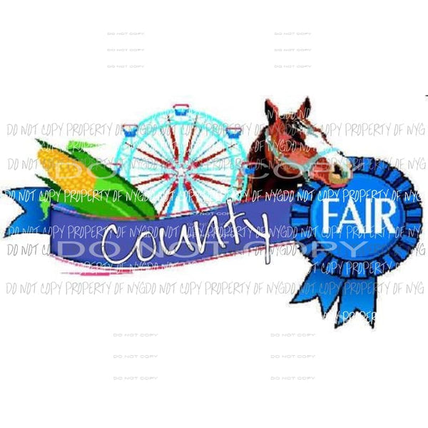 4H County Fair 3 sublimation Transfers Heat Transfer