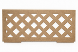 Small Bench with 2 Interchangeable Back  inserts DIGITAL # 9010 Laser Cut SVG File – Instant Download