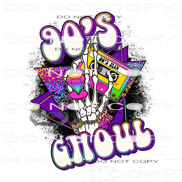 90’s Ghoul #7004 Sublimation transfers - Heat Transfer