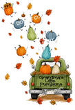 CUSTOM Grandma's Little Pumpkins # 7743 add names in notes section  | Ready-to-Press Sublimation Heat Transfer