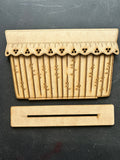 Bread Basket BASE INTERCHANGEABLE # 1140 Wood Laser Blank | DIY Craft Cutout | Paint-Ready