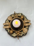 Beach DIGITAL #1202 Tealight candle holder  INTERCHANGEABLE Laser Cut SVG File – Instant Download