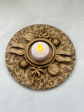 Beach DIGITAL #1202 Tealight candle holder  INTERCHANGEABLE Laser Cut SVG File – Instant Download