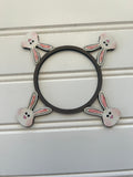 Bunny and carrots Easter DIGITAL #1203 Tealight candle holder  INTERCHANGEABLE Laser Cut SVG File – Instant Download