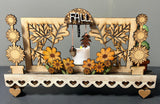 Tealight Stacker Add On Interchangeable Candle Holder 1/8 MDF Wood Laser Blank | DIY Craft Cutout | Paint-Ready