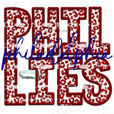 Phillies Philadelphia #7746 Sublimation transfer - Heat