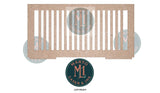 Slot Back Small Bench Interchangeable Back insert DIGITAL # 9015 Laser Cut SVG File – Instant Download