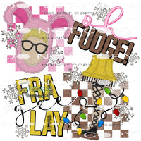 A Christmas Story #7480 Sublimation transfers - Heat