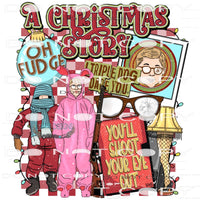 A Christmas Story #7526 Sublimation transfers - Heat