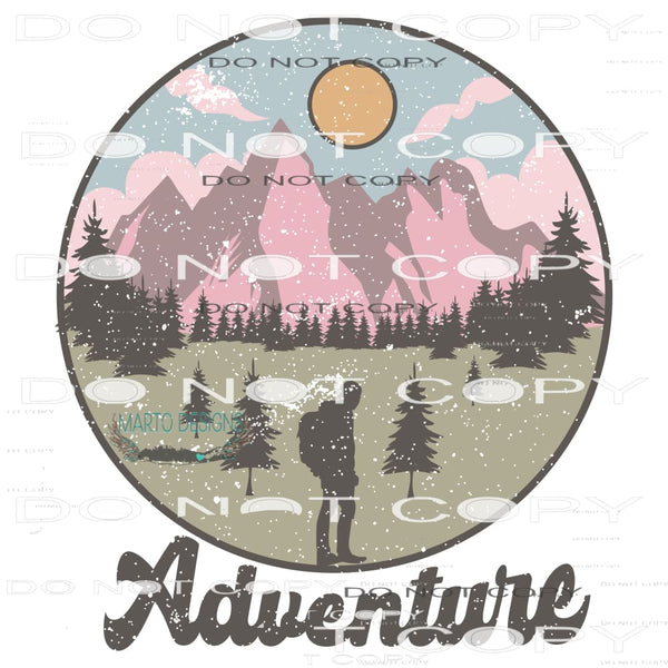 Adventure #11029 Sublimation transfers - Heat Transfer