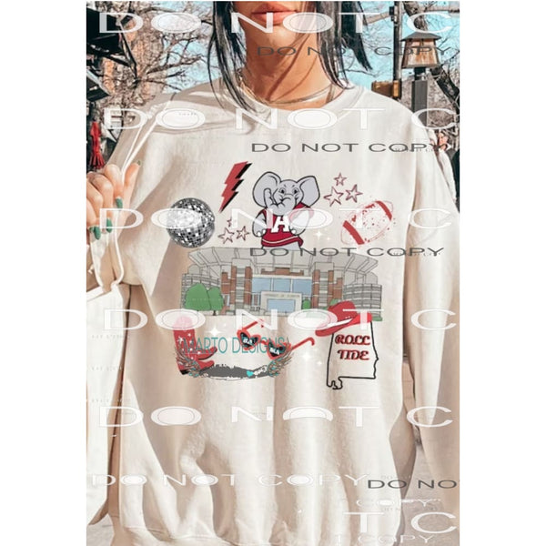 Alabama # 1062 Sublimation transfers - Heat Transfer