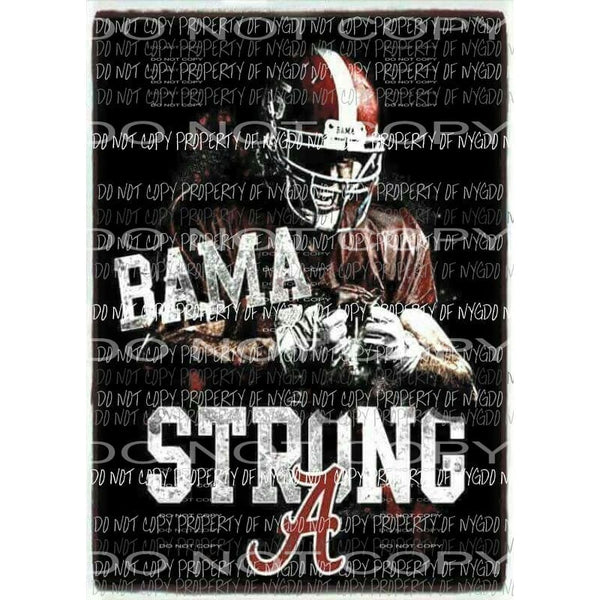 Alabama # 40 Sublimation transfers Heat Transfer