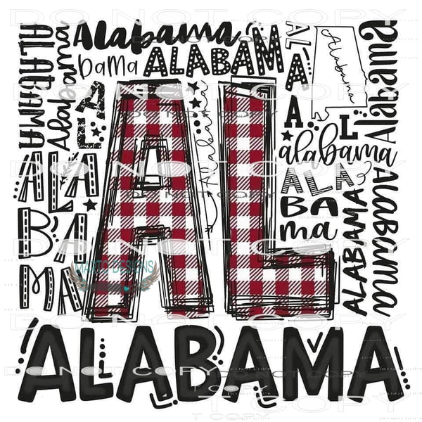 Alabama #6541 Sublimation transfers - Heat Transfer Graphic