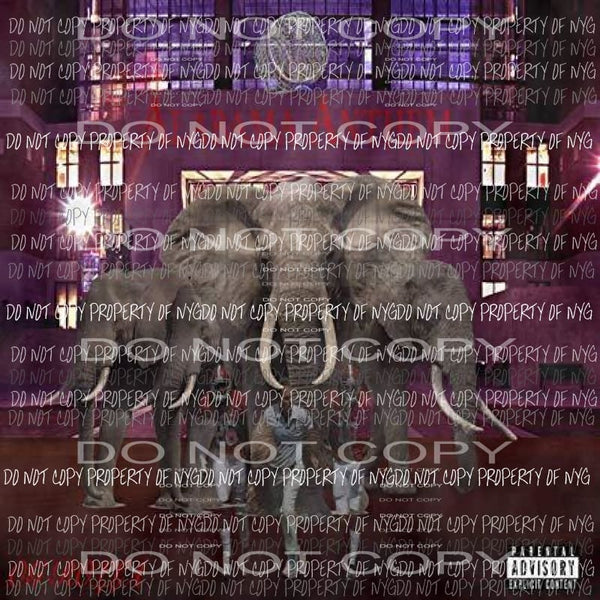 Alabama Anthem university background elephants coach players Sublimation transfers Heat Transfer