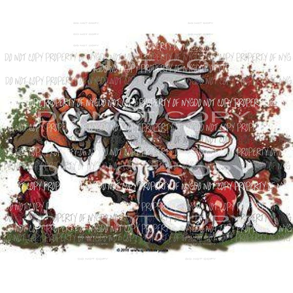 Alabama Elephant # 30 Sublimation transfers Heat Transfer