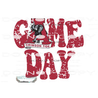 Alabama Game Day #10956 Sublimation transfer - Heat