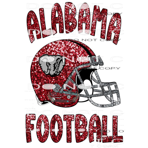 Alabama Helmet # 1002 Sublimation transfers - Heat Transfer