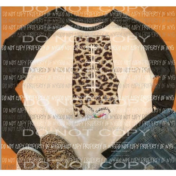 Alabama leopard football sublimation transfer Heat Transfer
