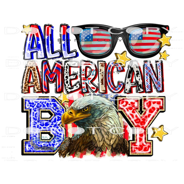 All American Boy #10577 Sublimation transfers - Heat